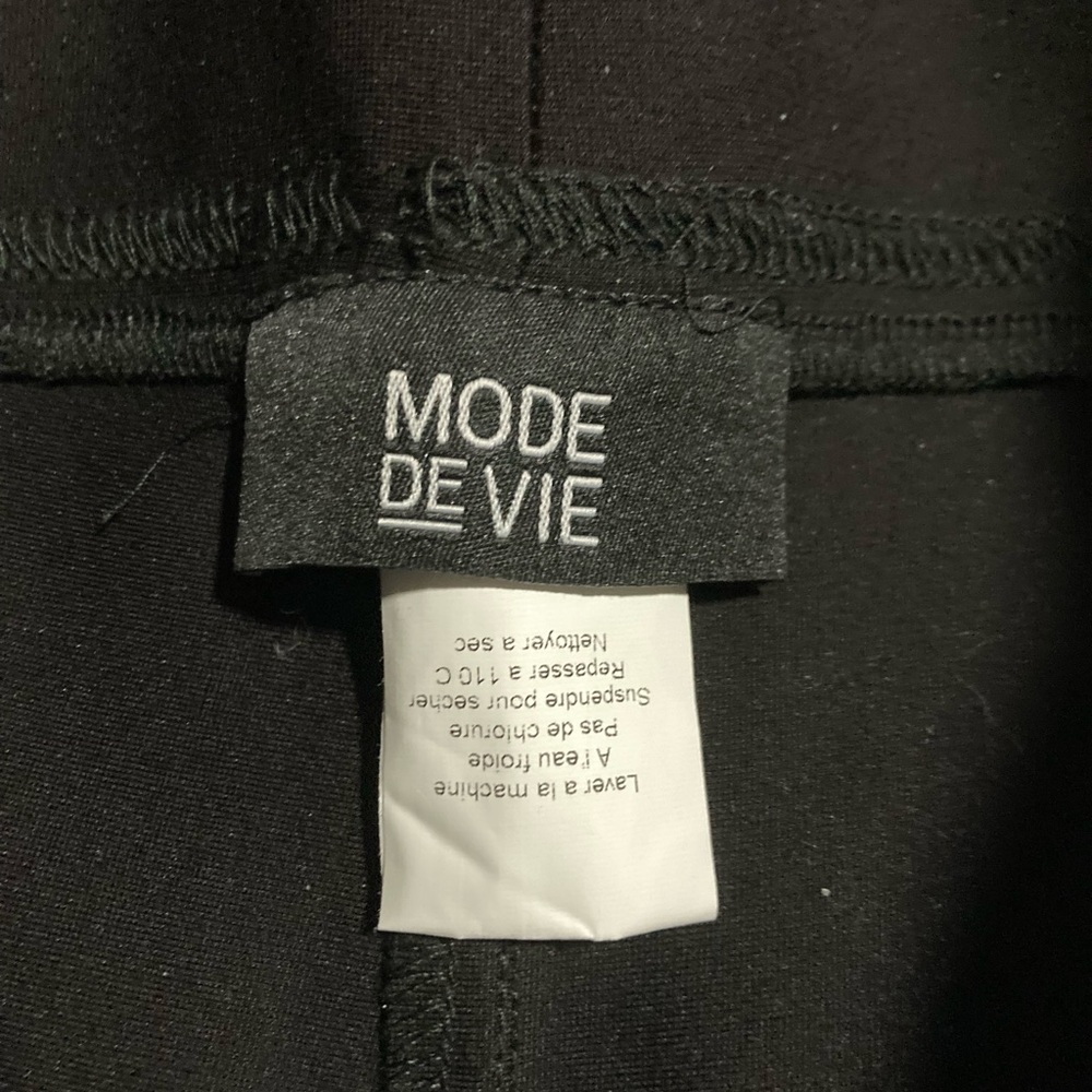 MODE DEVIE Black Women's Pants - Picture 6 of 8